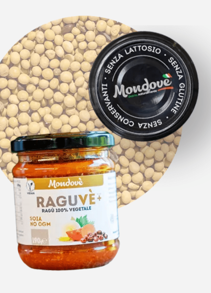 Raguvè Plus 100% vegetale senza glutine e senza lattosio 190g Mondovè
