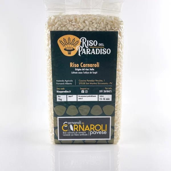 Riso Carnaroli sottovuoto 1kg Il Riso del Paradiso