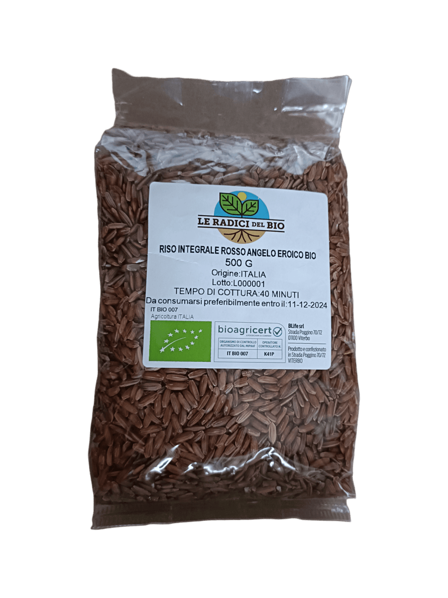Riso integrale rosso Angelo Eroico bio 500g BLife