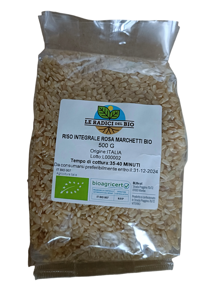 Riso integrale Rosa Marchetti bio 500g
