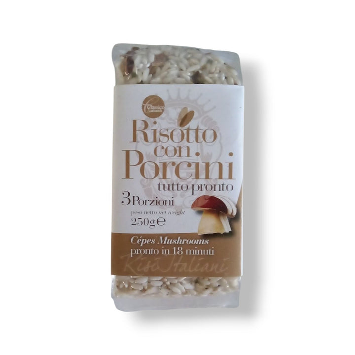 Risotto pronto con funghi porcini 250g - ZiaCris