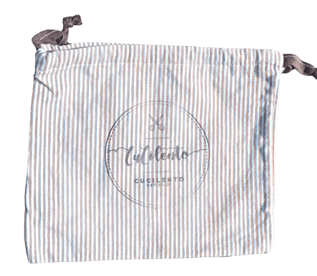 Sacchetto Lilì in stoffa 15×20 cm - CuCilento - ZiaCris DispensAttiva