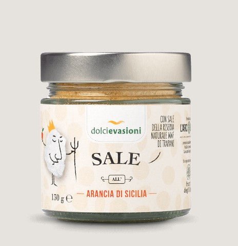 Sale all'arancia di Sicilia bio 130 - Società Cooperativa Sociale L'Arcolaio - ZiaCris DispensAttiva
