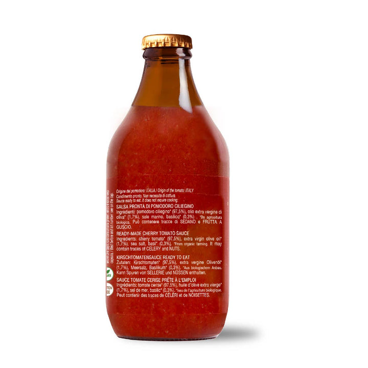 Salsa pronta di pomodoro ciliegino biologica 330g CONVIVIA for italian food lovers