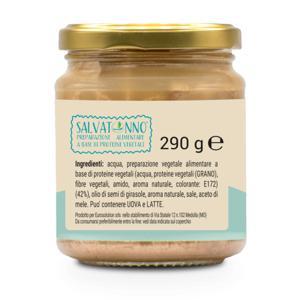 Salvatonno® al naturale (composto vegetale al sapore di mare) 290g ZiaCris