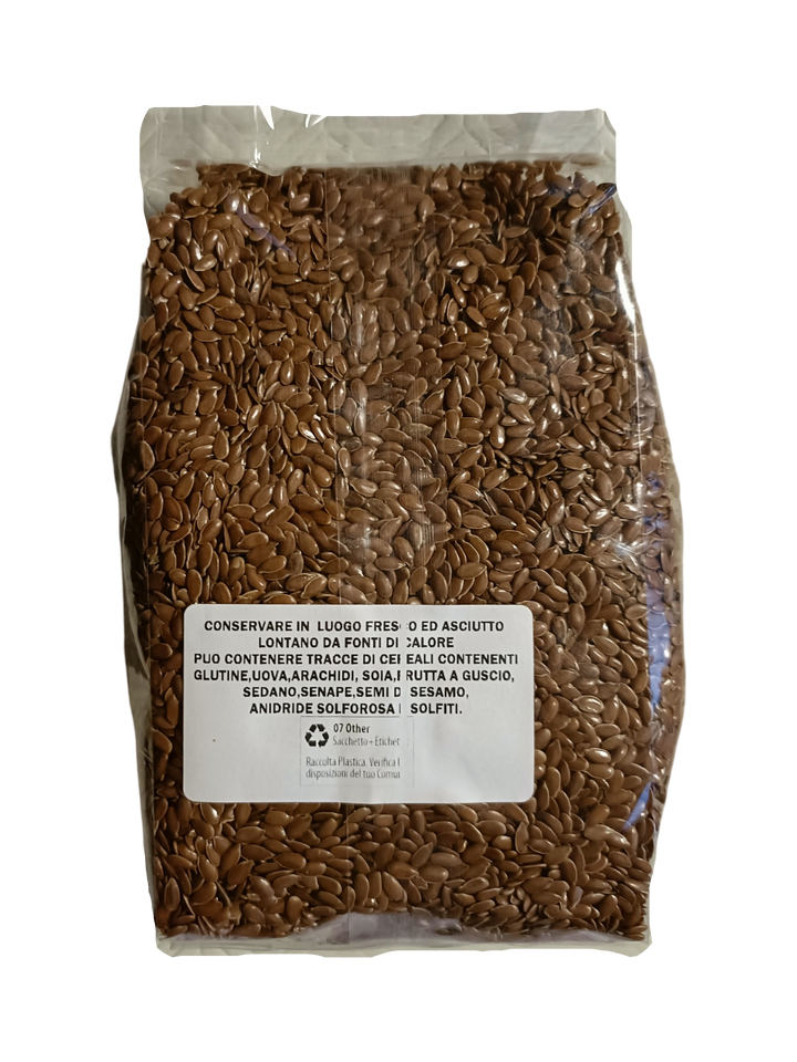 Semi di lino scuro origine UE bio 250g
