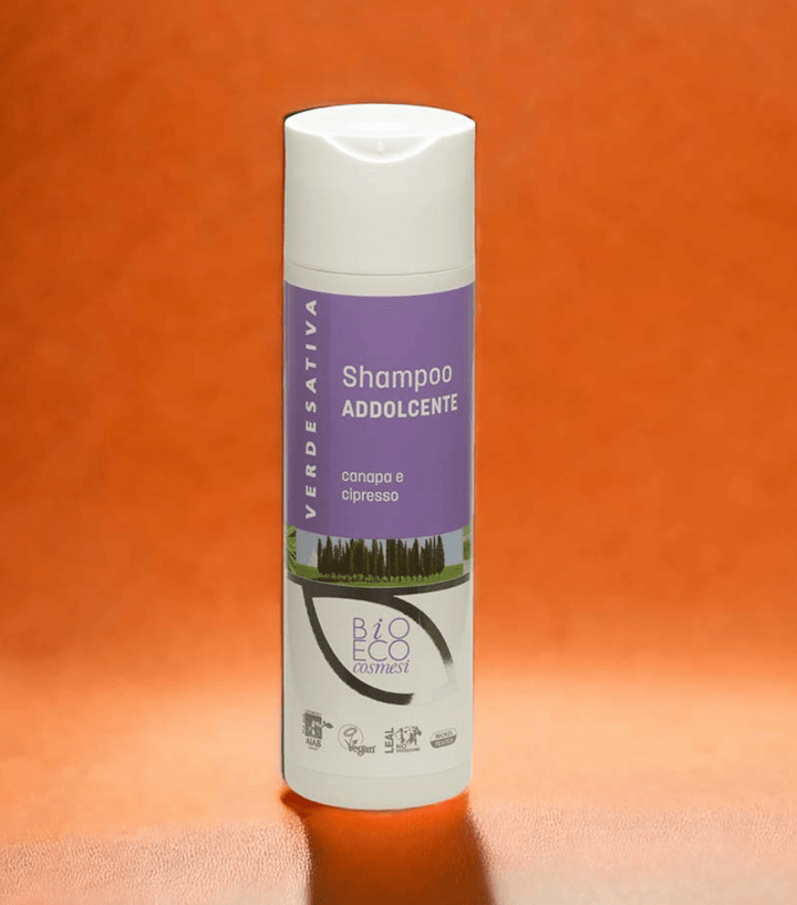 Shampoo Addolcente Canapa e Cipresso 200ml Verdesativa