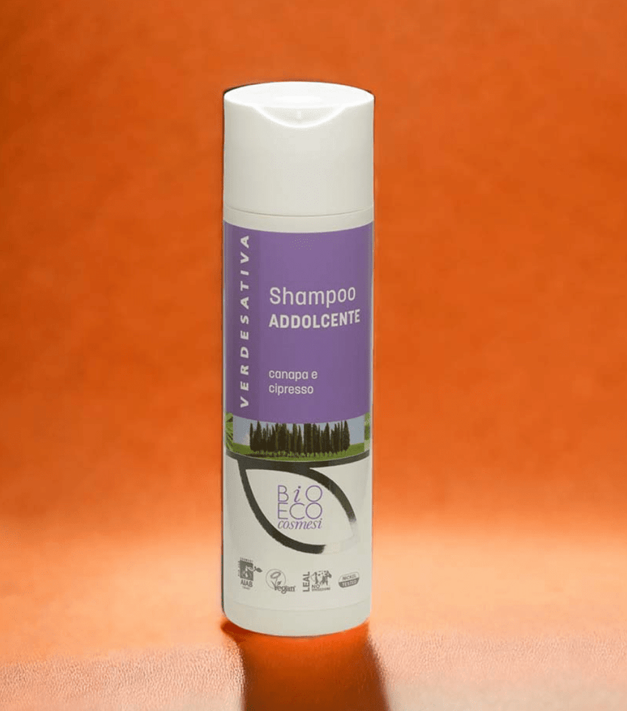 Shampoo Addolcente Canapa e Cipresso 200ml Verdesativa