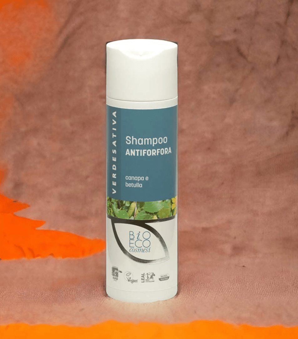 Shampoo Antiforfora Canapa e Betulla 200ml Verdesativa