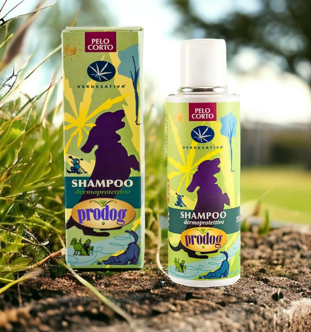 Shampoo Cani pelo corto 200ml Verdesativa