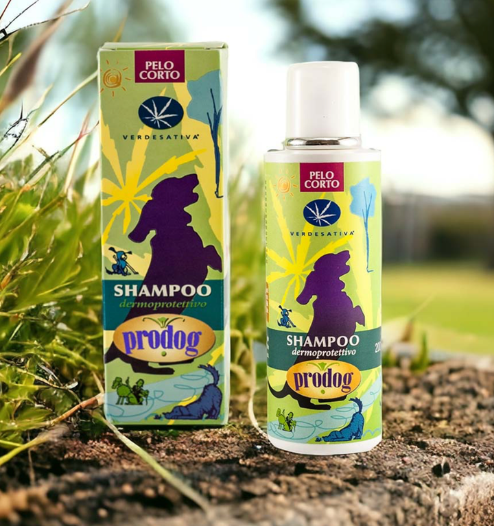 Shampoo Cani pelo corto 200ml Verdesativa