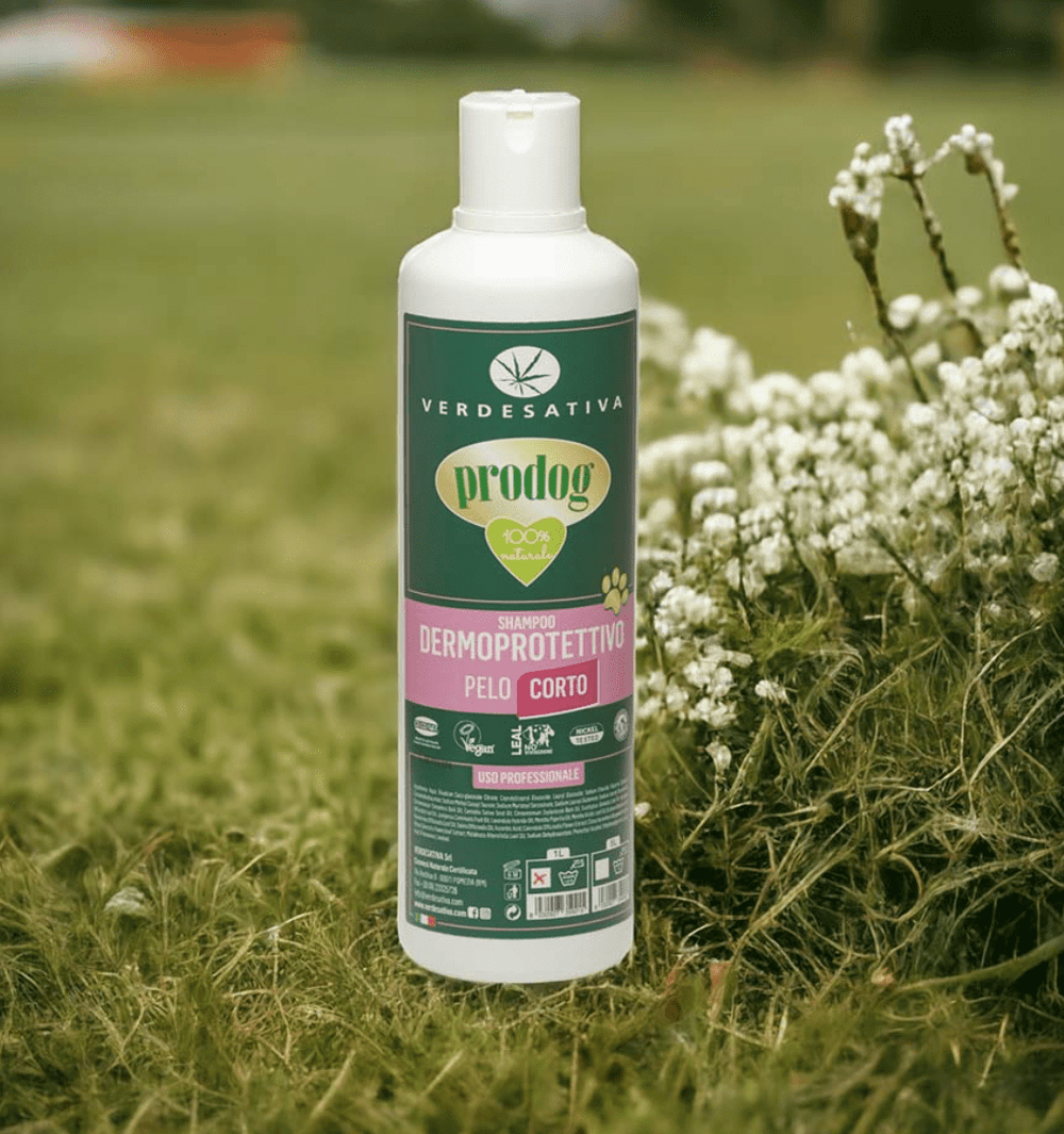 Shampoo Cani pelo corto 1lt Verdesativa