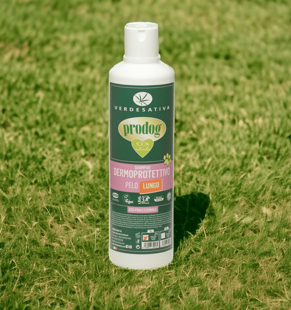 Shampoo Cani pelo lungo 1lt Verdesativa