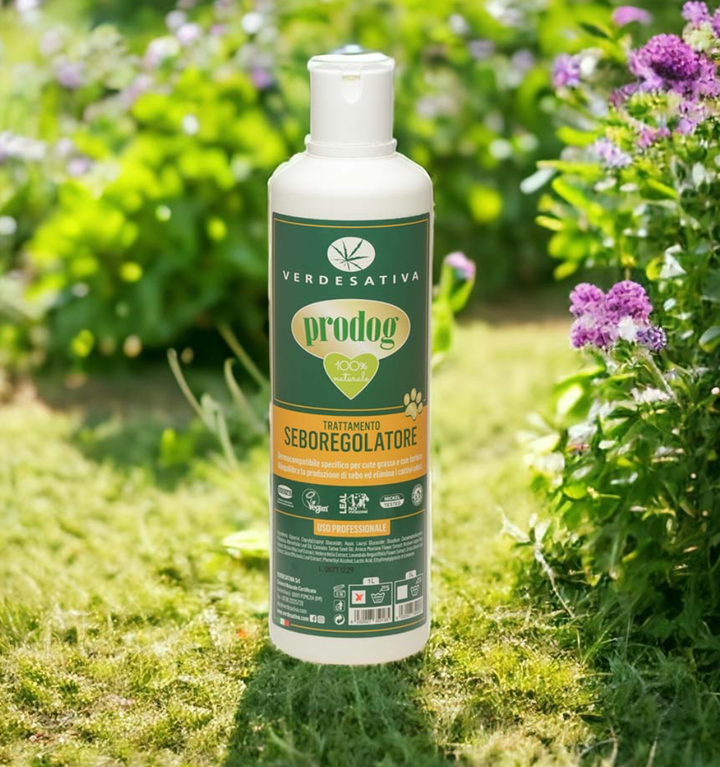Shampoo cani seboregolatore 1lt Verdesativa