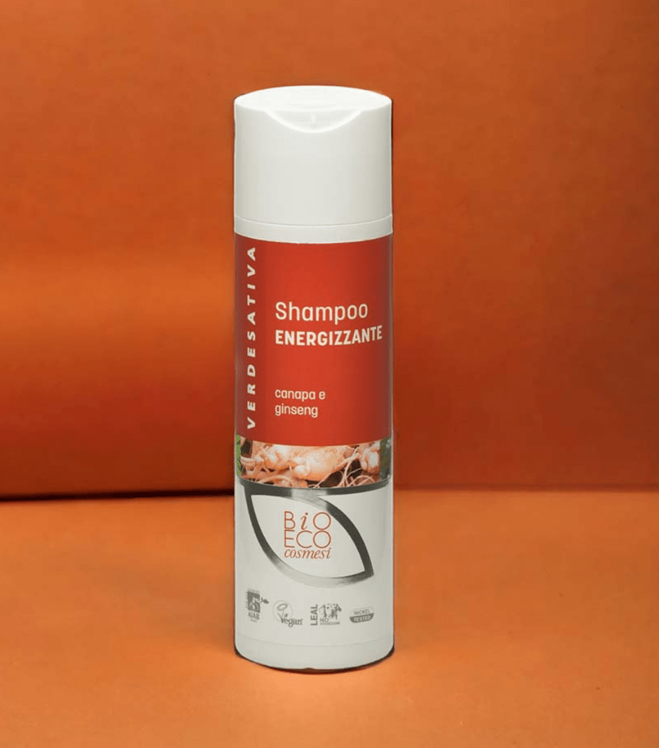 Shampoo Energizzante Canapa e Ginseng 200ml Verdesativa