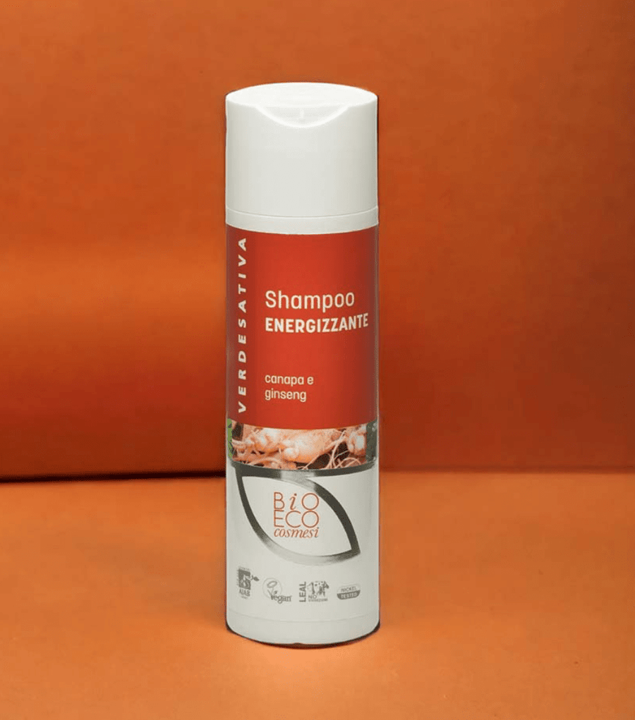 Shampoo Energizzante Canapa e Ginseng 200ml Verdesativa