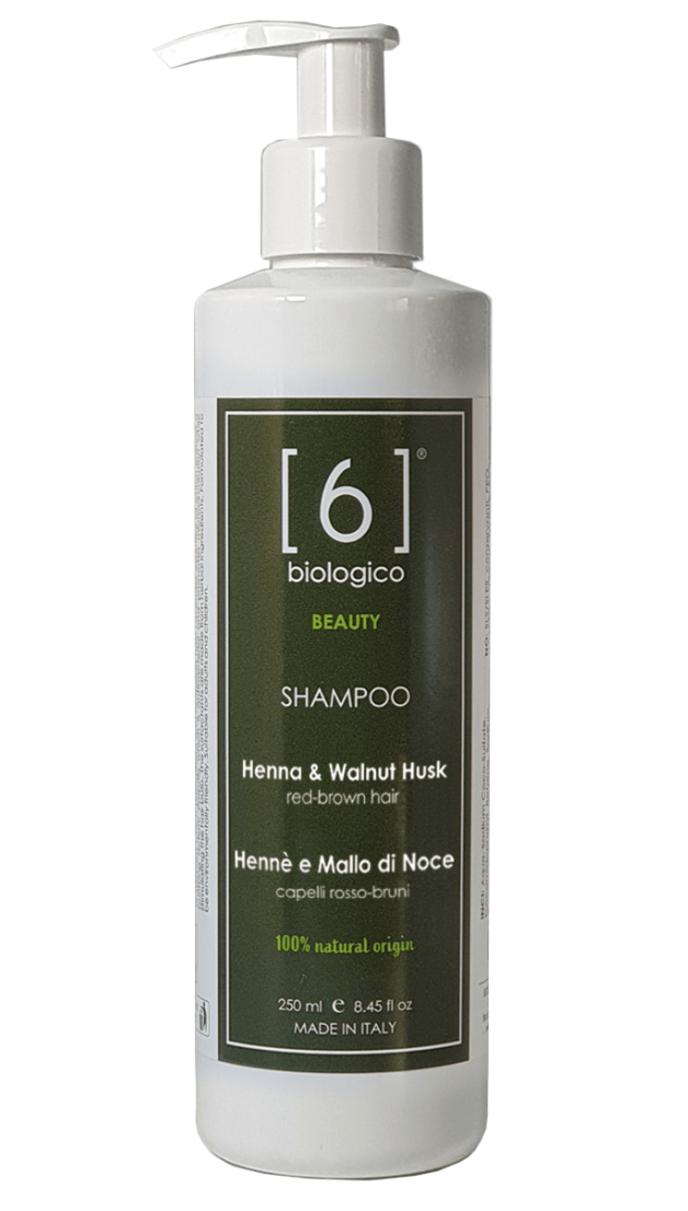 Shampoo Henné e Mallo di Noce 250ml 6biologico
