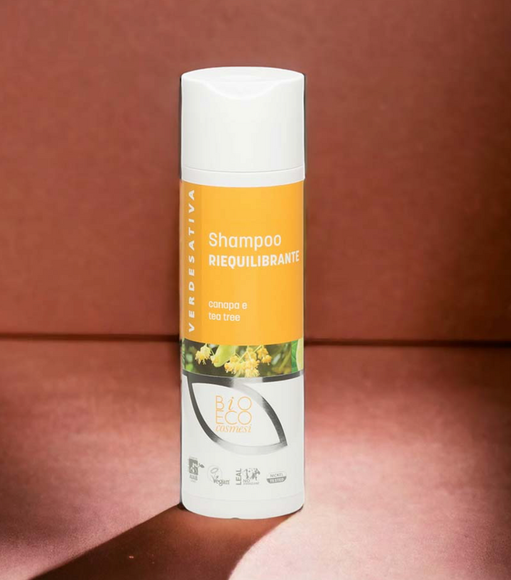 Shampoo Riequilibrante Canapa e Tea Tree 200ml
