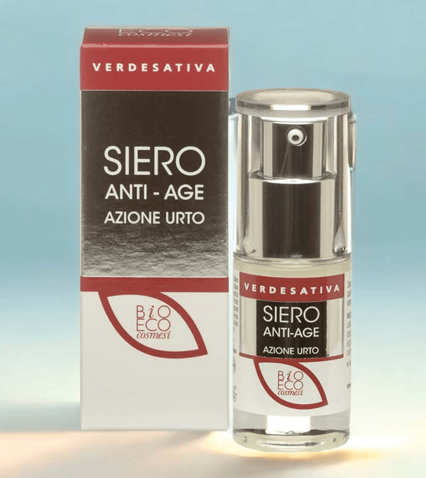 Siero Anti Age Viso "Azione urto" 15ml Verdesativa