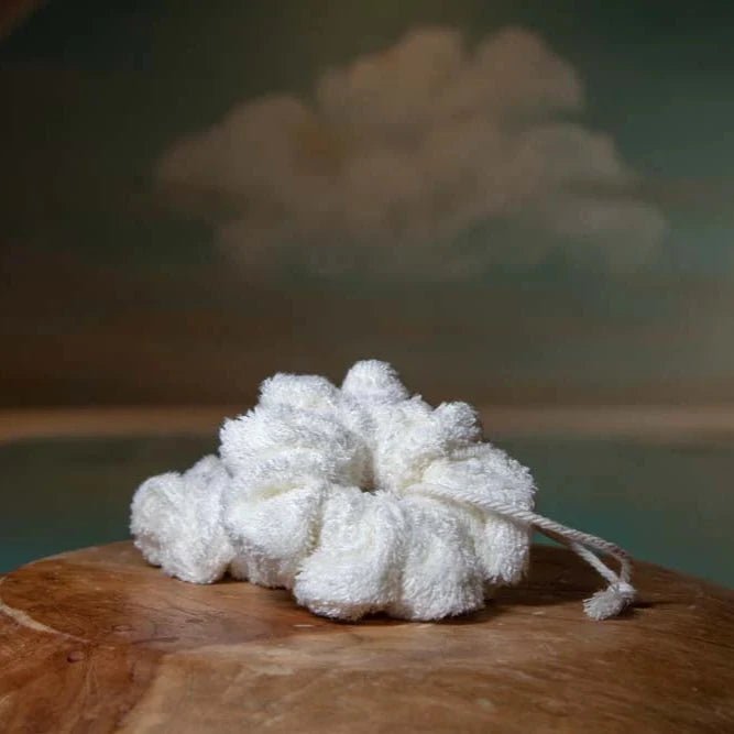Spugna corpo scrunchie Magnolia in spugna di bambù tg. unica Kore srl