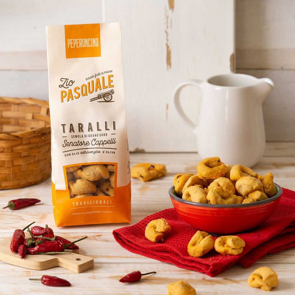 Taralli al peperoncino 280g Zio Pasquale