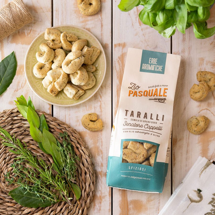 Taralli alle erbe aromatiche 280g Zio Pasquale
