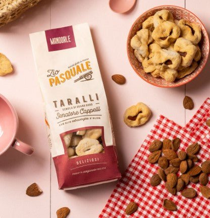 Taralli alle mandorle 280g - Zio Pasquale - ZiaCris DispensAttiva