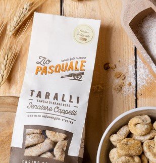 Taralli con farina integrale 280g Zio Pasquale