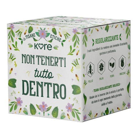 Tisana etica regolarizzante bio box 10 filtri Kore srl