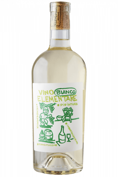 Vino Elementare Bianco Bellone IGP biologico 2021 1 lt Cantine Federici