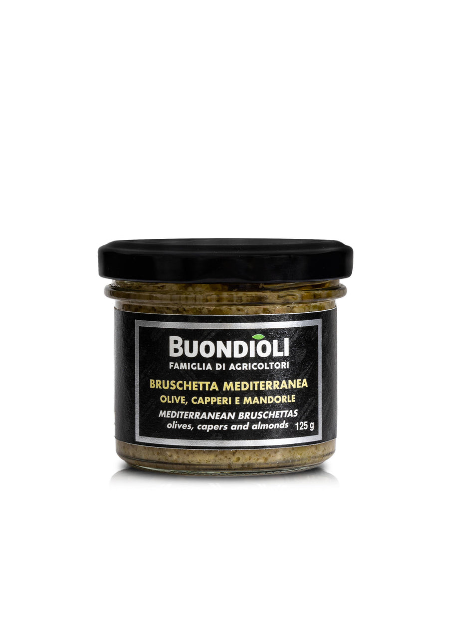 Crema per bruschetta alla Mediterranea 125g BuondiOli