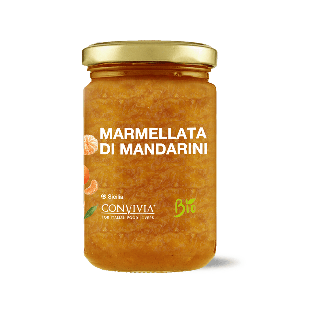 Marmellata biologica di mandarini 360g CONVIVIA for italian food lovers