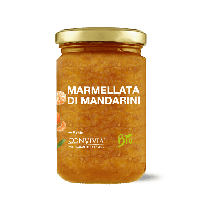 Marmellata biologica di mandarini 360g CONVIVIA for italian food lovers