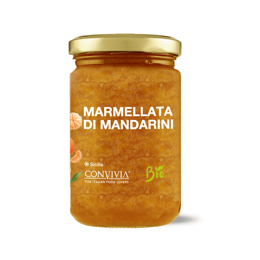 Marmellata biologica di mandarini 360g CONVIVIA for italian food lovers