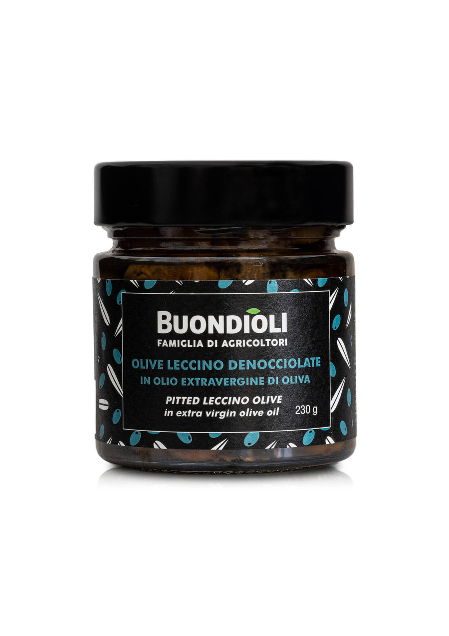 Olive Leccino denocciolate 230g - BuondiOli - ZiaCris DispensAttiva