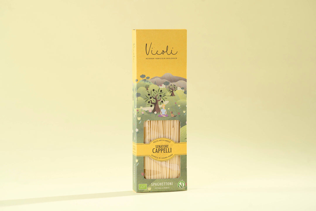 Spaghettoni Senatore Cappelli 500g Vicoli Azienda Agricola Biologica