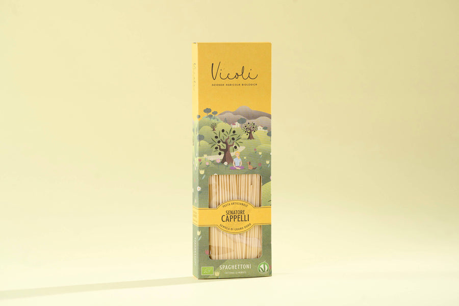 Spaghettoni Senatore Cappelli 500g Vicoli Azienda Agricola Biologica